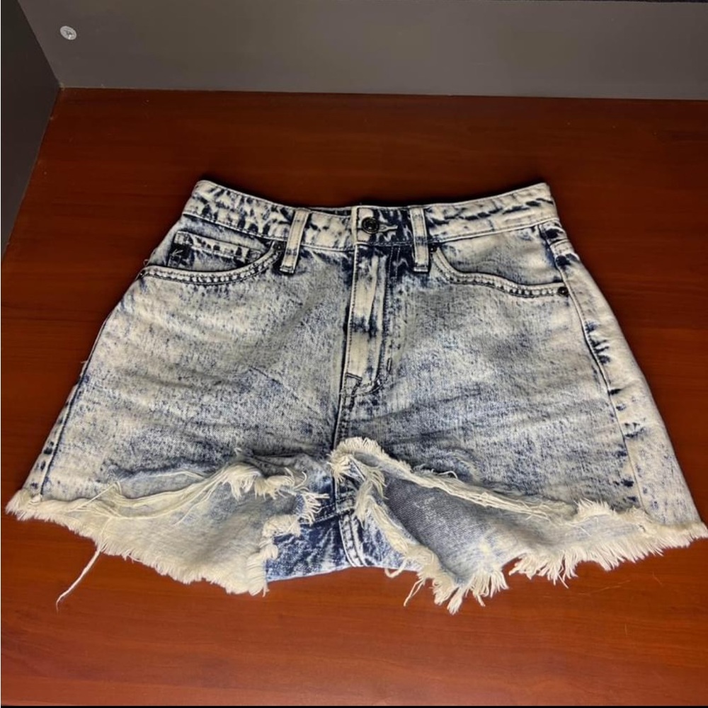 Kancan Women’s Jean Frayed Shorts